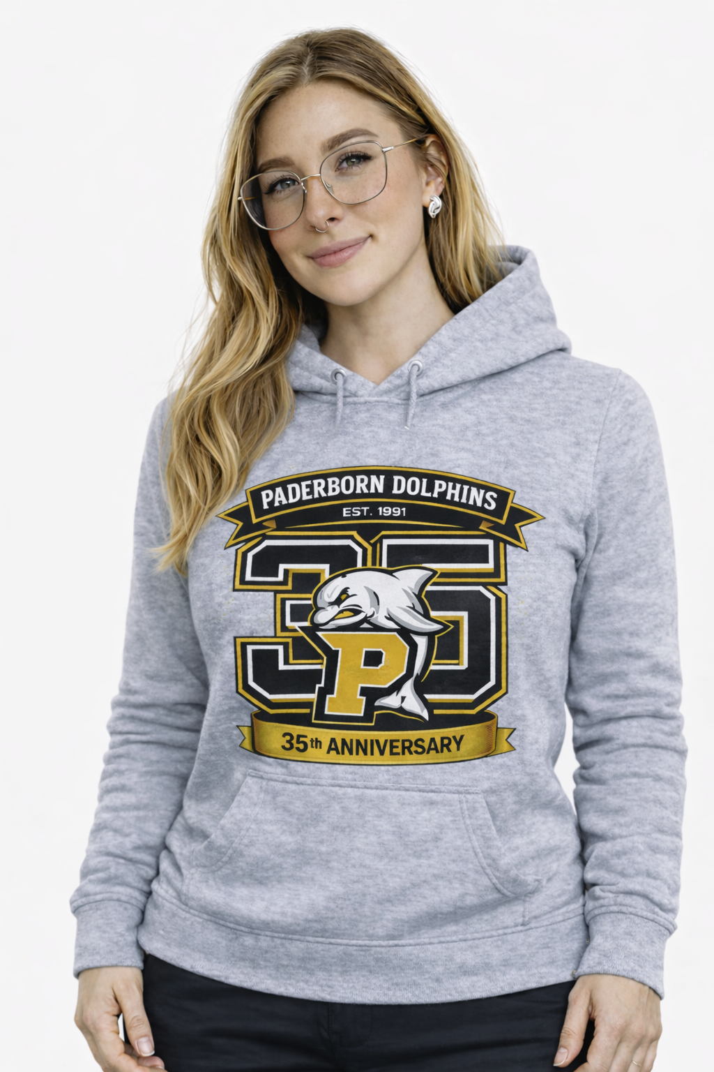 Hoodie „35 YEARS DOLPHINS“ Ladies