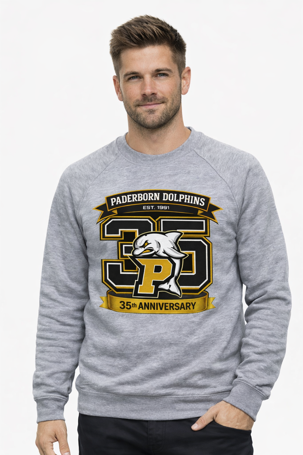 Paderborn Dolphins – 35 Years Anniversary Sweatshirt | Russell